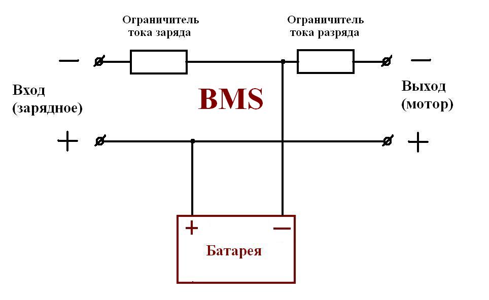 Схема ограничения тока для зарядки аккумулятора