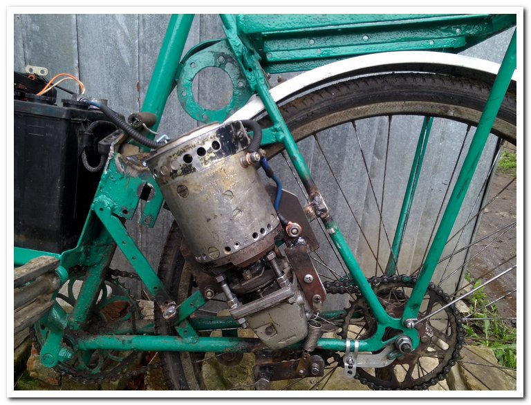 Инструкция по монтажу подвесного двигателя для электровелосипеда Volta bikes 250Вт, 24 В.