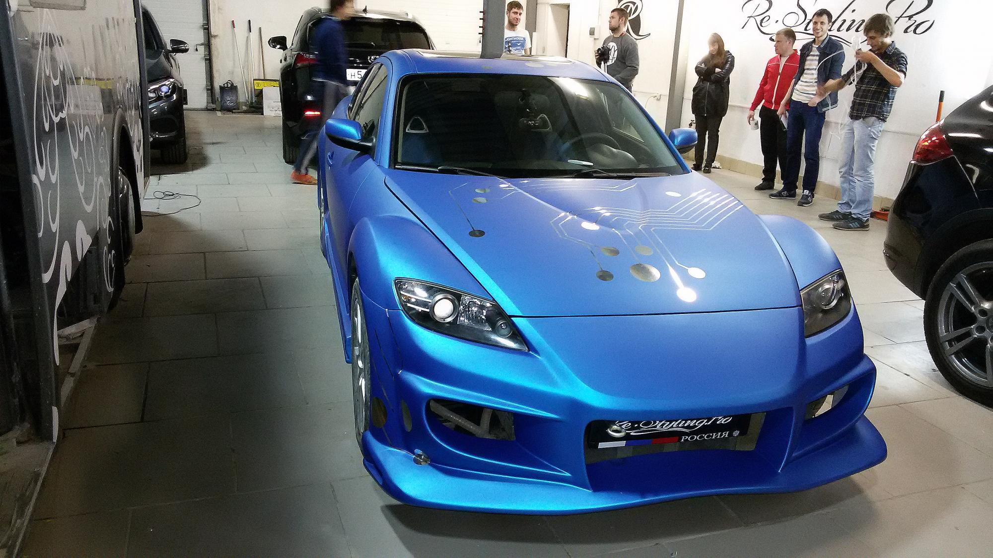 Машина rx8 выхлоп