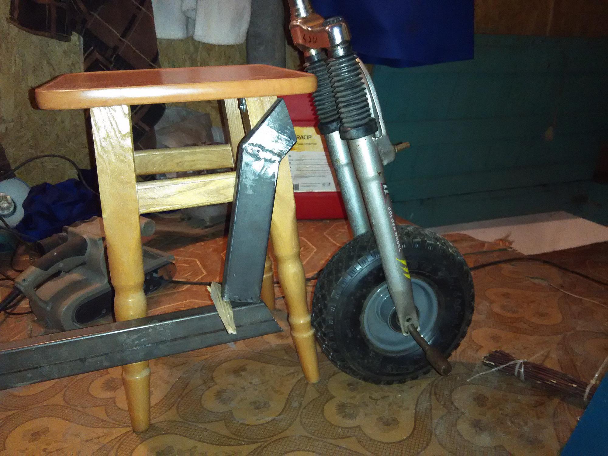 Scooter с кабины своими руками