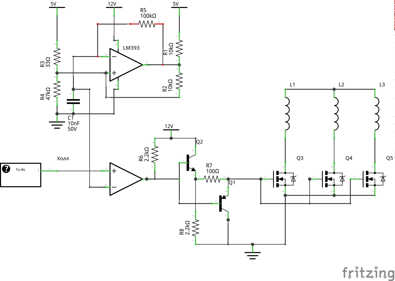 Металлоискатель пират схема lm358