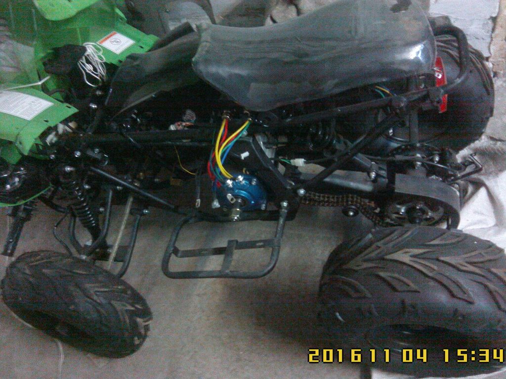 Квадроцикл из мотоцикла Honda хр650л