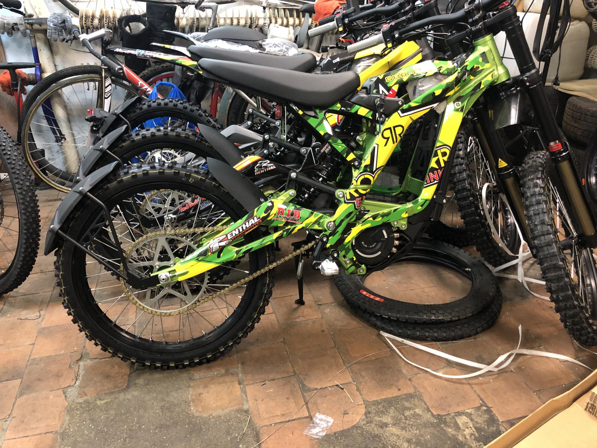 Электробайк sur Ron x 6000w 60v