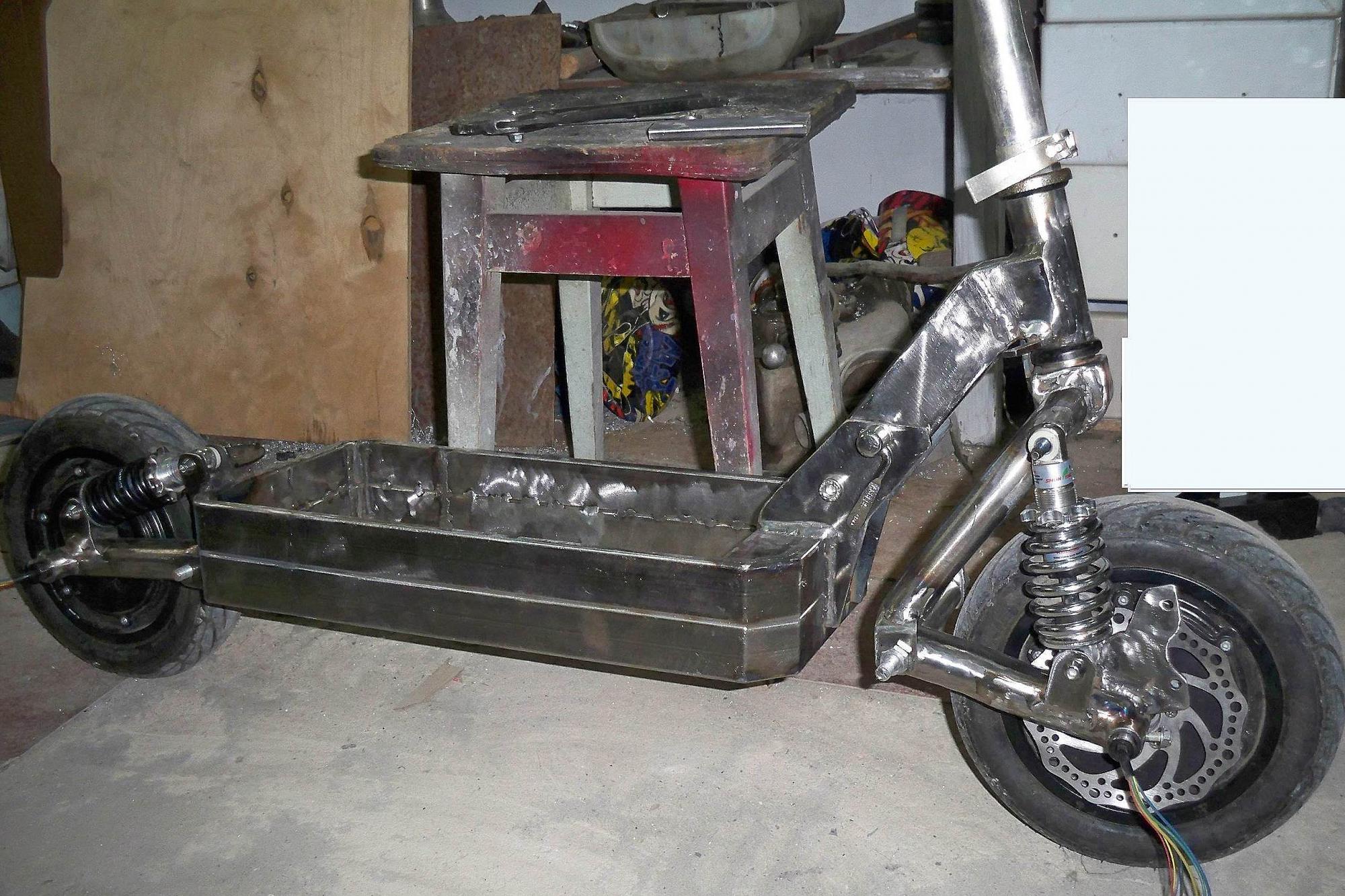 Scooter с кабины своими руками