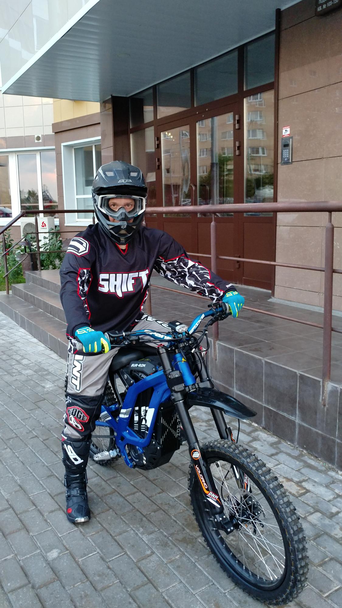 Электробайк sur Ron x 6000w 60v