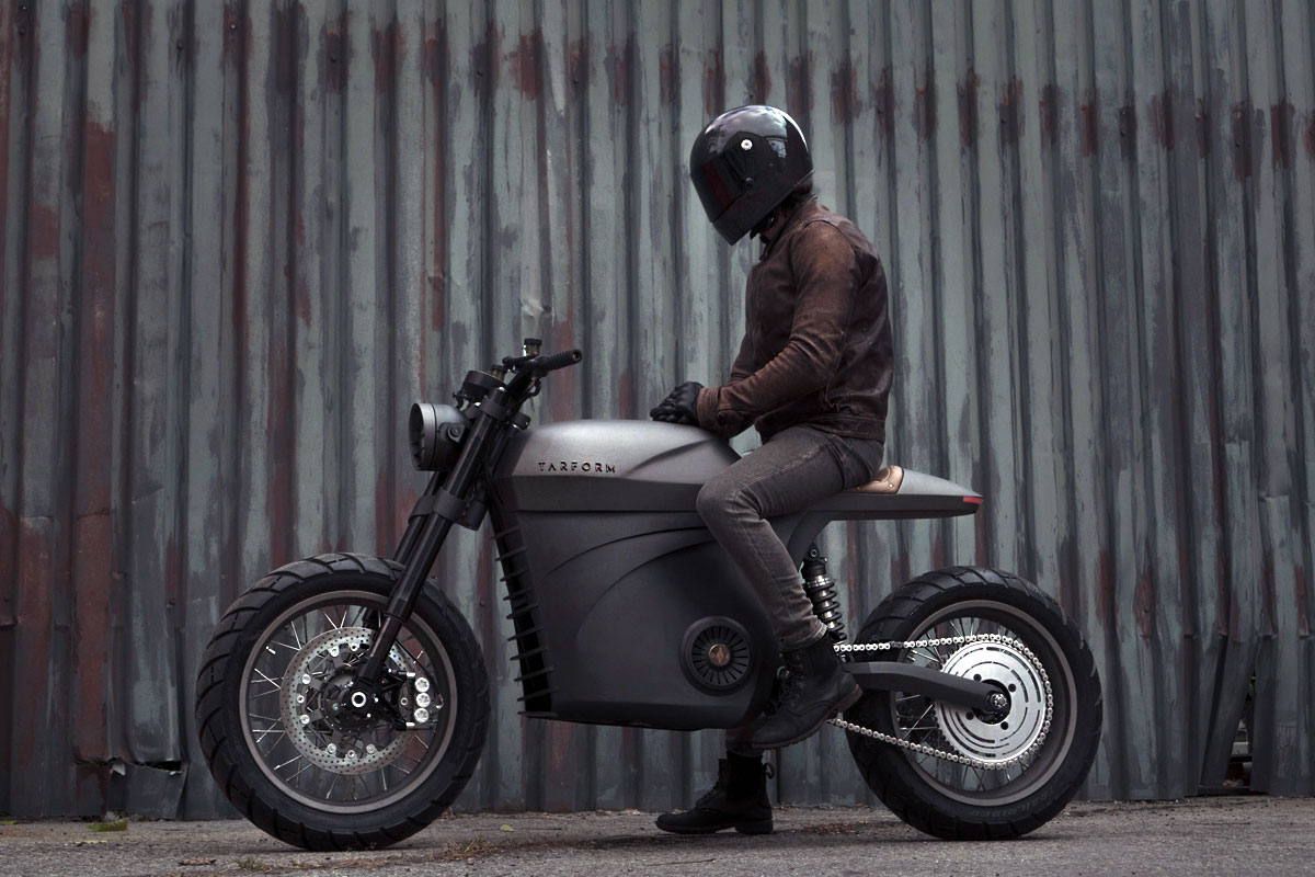 Электромотоцикл Cafe Racer m9