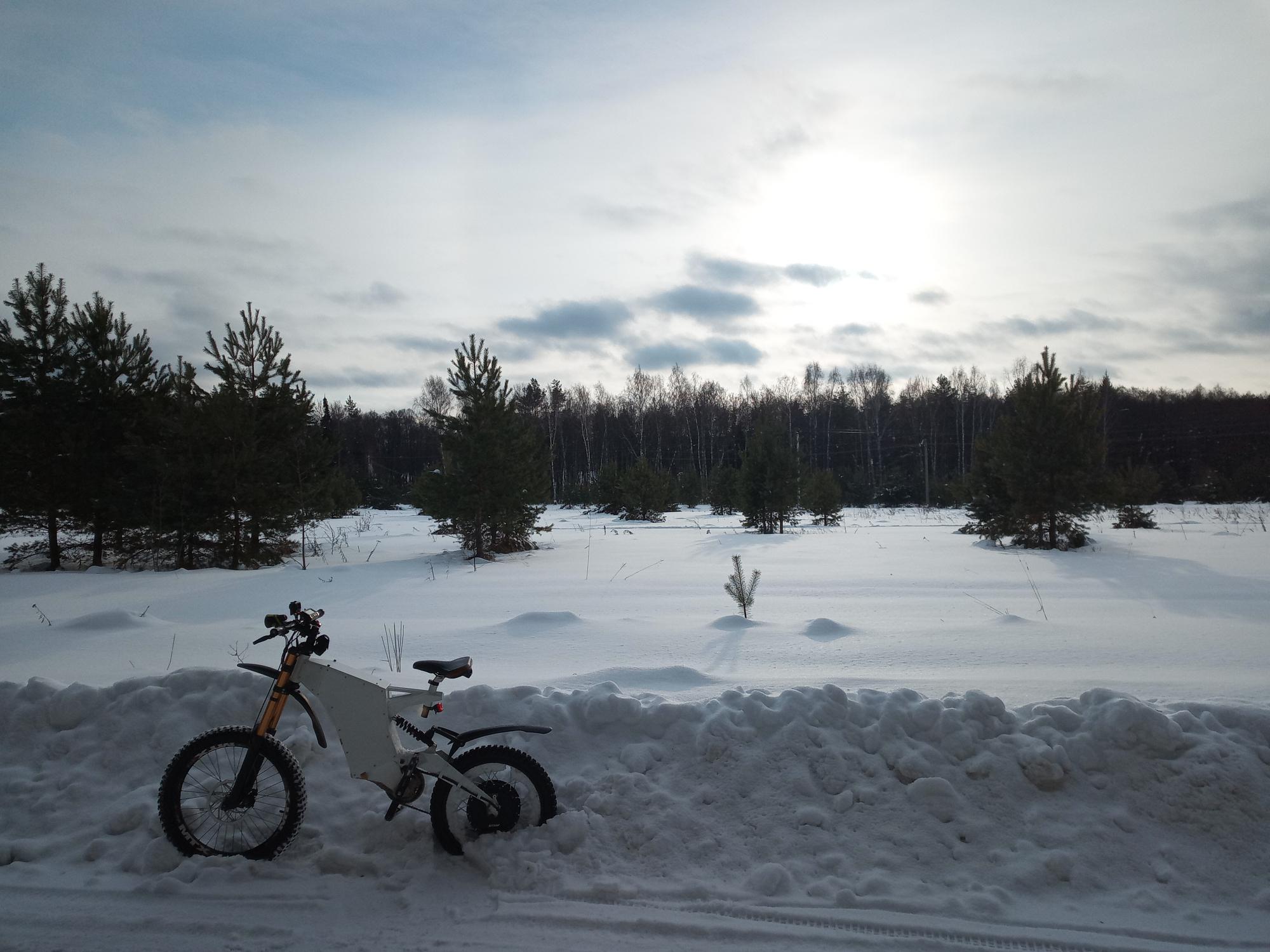 Езда зимой. На электровелосипеде, электроскутере - Страница 370