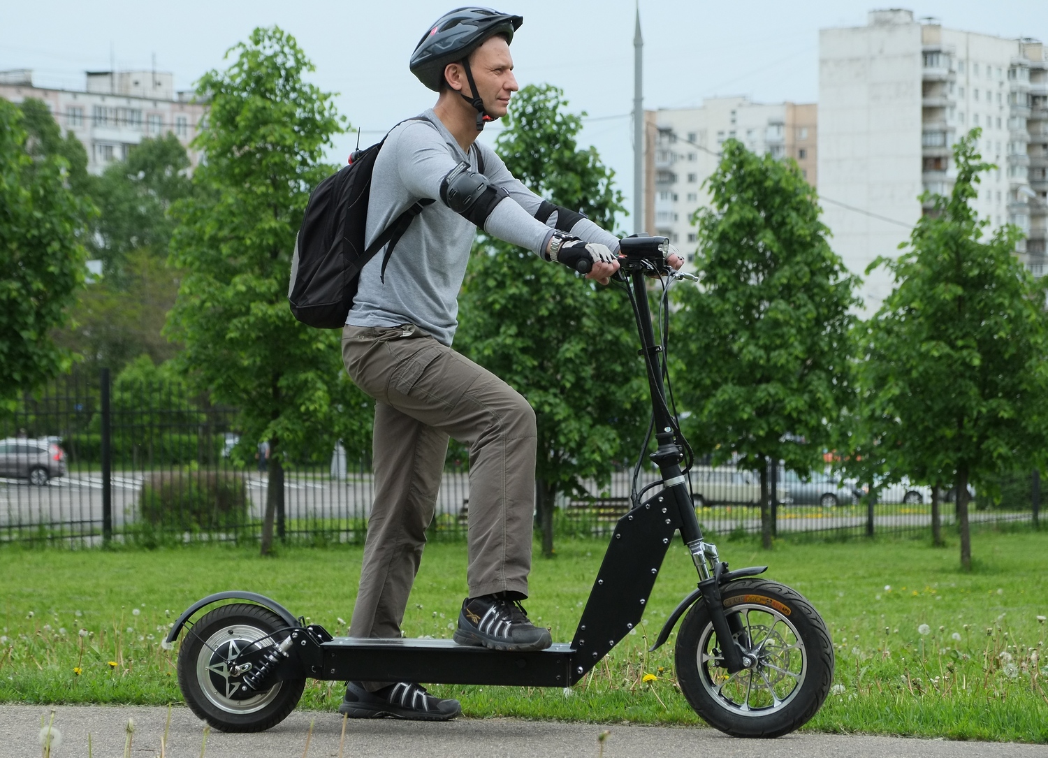 Электрический самокат Segway полиция