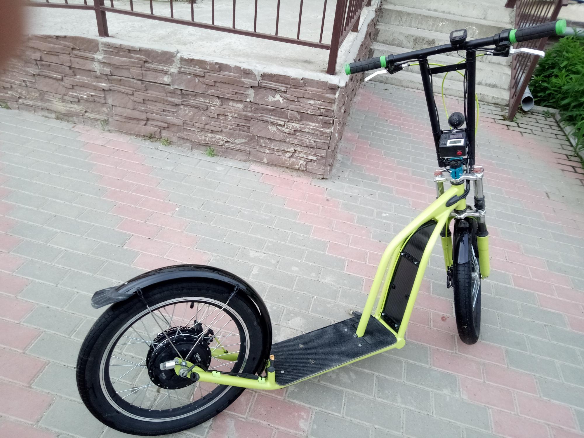 Самодельный самокат сварка