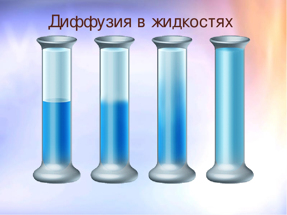 Как протекает диффузия в жидкостях. Диффузия. Диффузия в жидкостях. Опыт диффузия в жидкости.