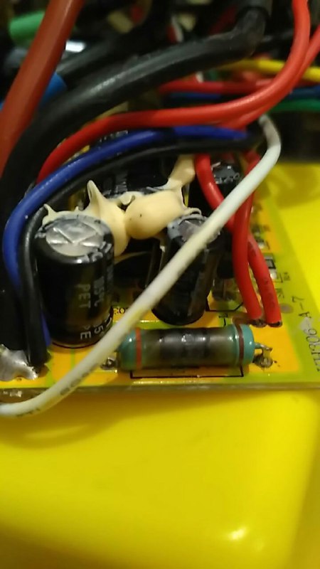 сгорел резистор