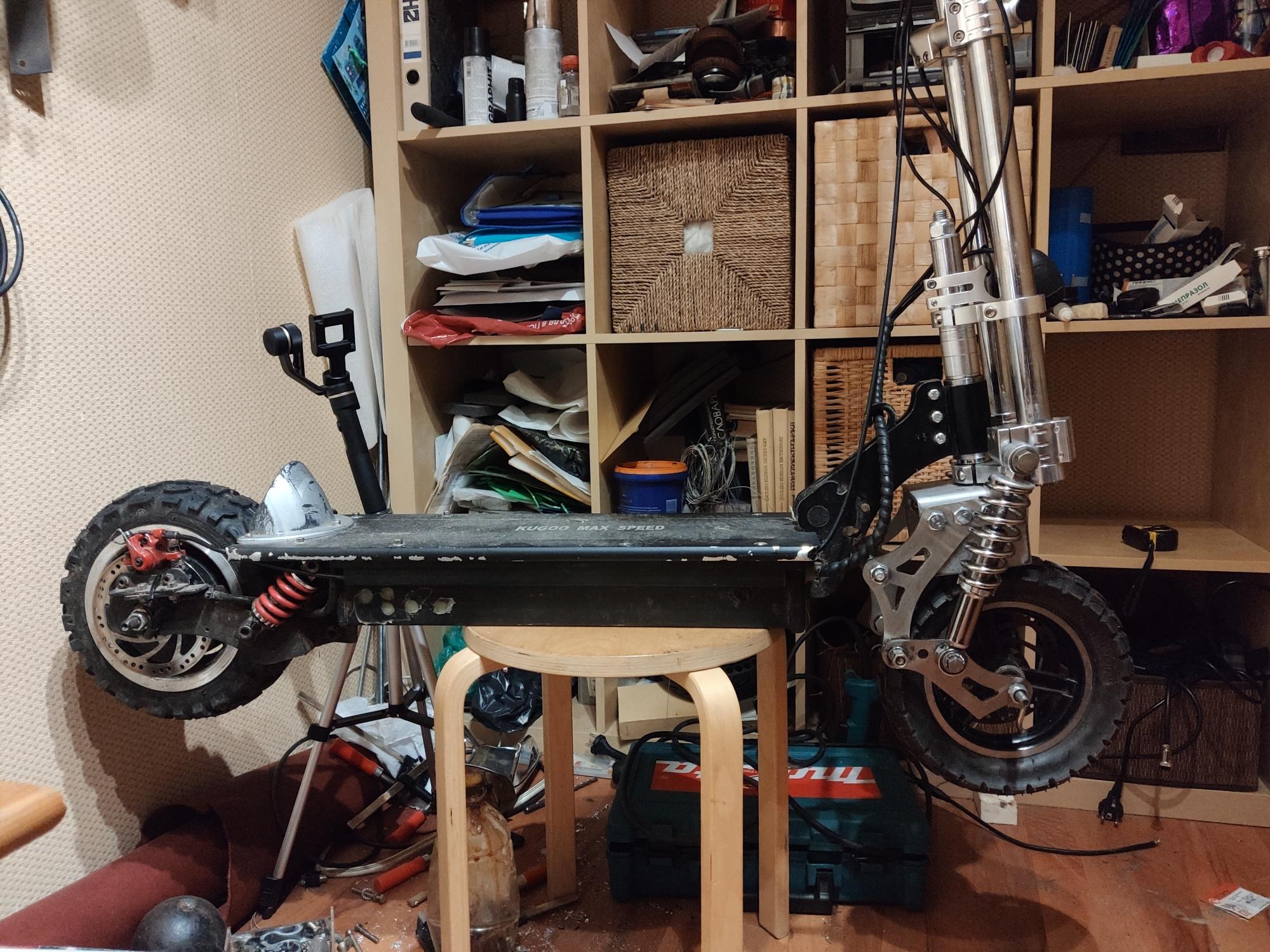 Scooter с кабины своими руками