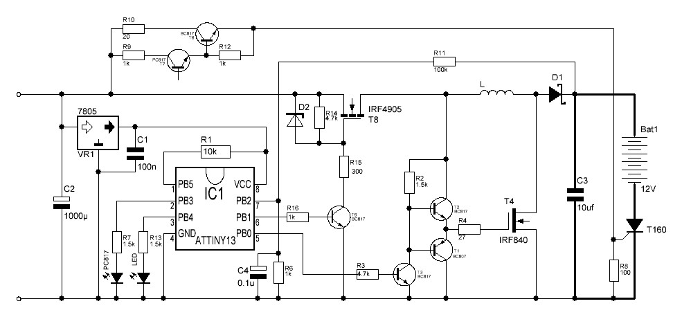 D 70745 bosch зарядное устройство схема